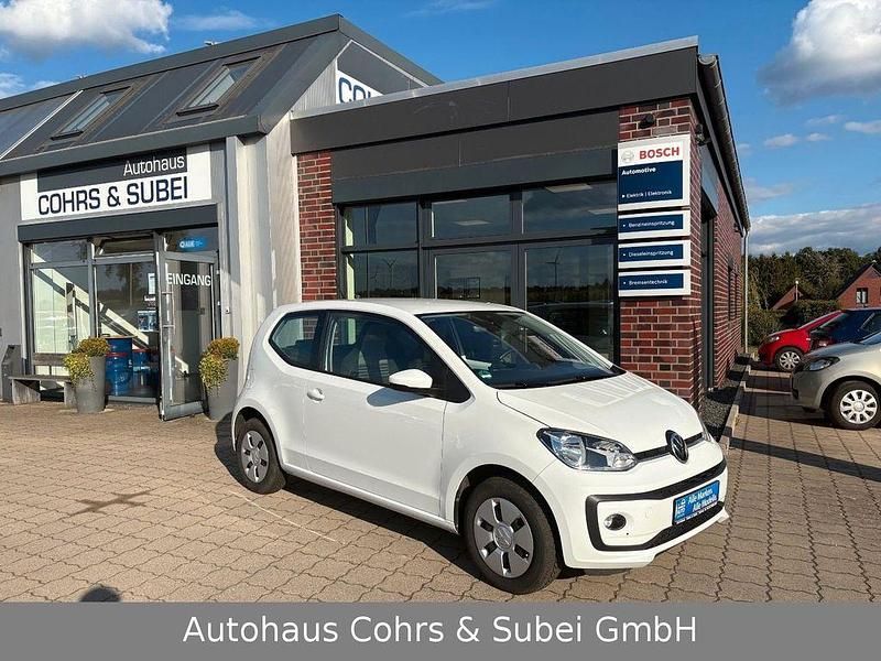 Weiß Gebraucht 2022 VW up! Basis Kleinwagen | 11.990 € (Fairer Preis) - Bild 1/4