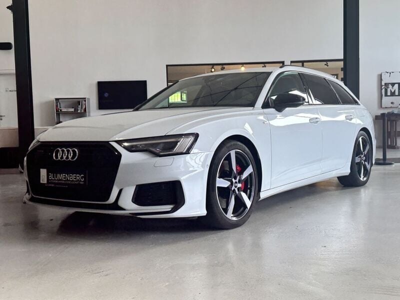 Gletscherweiß metallic Gebraucht 2021 Audi A6 Sport Kombi | 23.980 € (Guter Preis) - Bild 1/4