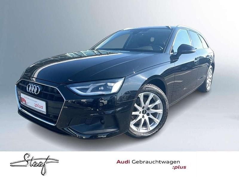 Mythosschwarz metallic Gebraucht 2023 Audi A4 Kombi | 31.490 € (Fairer Preis) - Bild 1/4