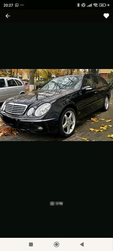 Gebraucht Mercedes E200 163 PS (119 kW) 2004 Schwarz Kombi