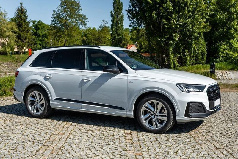 Weiß Gebraucht 2021 Audi Q7 S-Line SUV | 44.999 € (Superpreis) - Bild 1/4