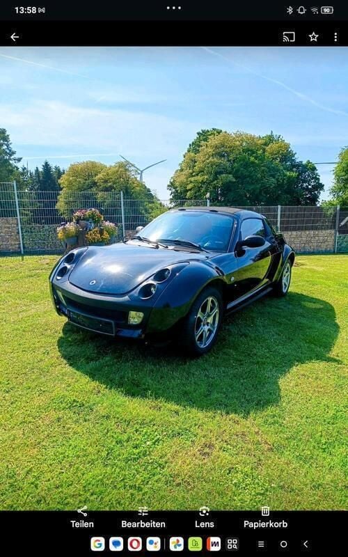 Schwarz Gebraucht 2003 Smart Roadster Cabrio | 3.200 € (Superpreis) - Bild 1/4