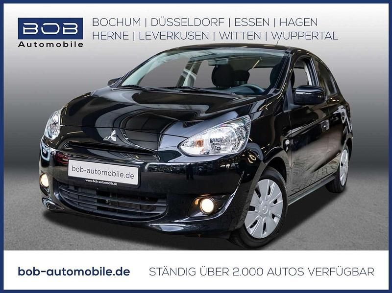 Schwarz Gebraucht 2016 Mitsubishi Space Star Diamant Edition Kleinwagen | 7.222 € (Fairer Preis) - Bild 1/3