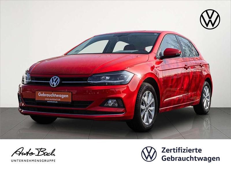 Gebraucht VW Polo Highline 116 PS (85 kW) 2020 Rot Limousine