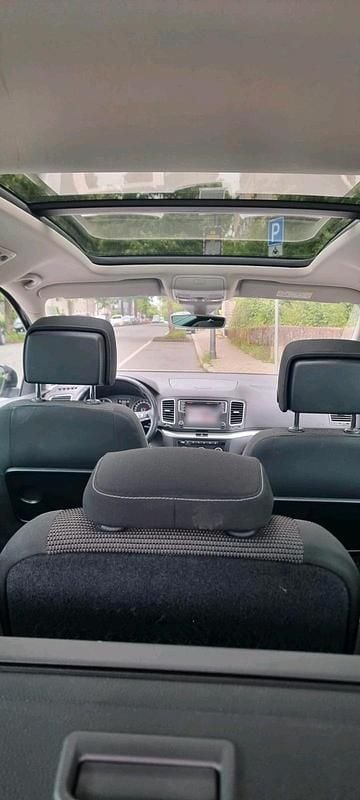 Gebraucht VW Sharan 184 PS (135 kW) 2016 Blau Van / Kleinbus