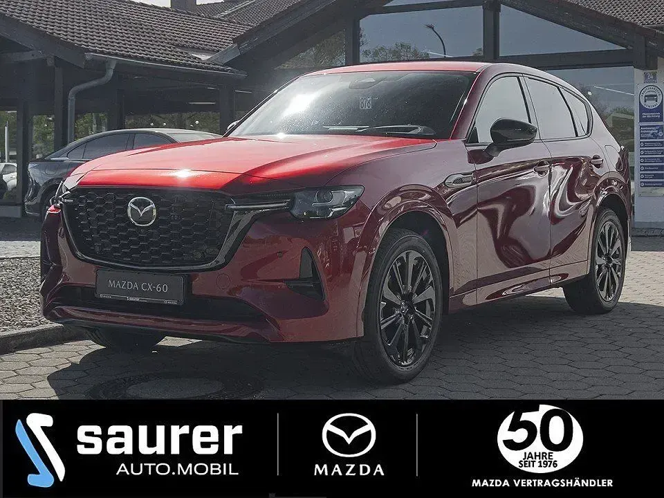 Neu Mazda CX-60 Homura-Line 254 PS (186 kW) 2025 Rot SUV