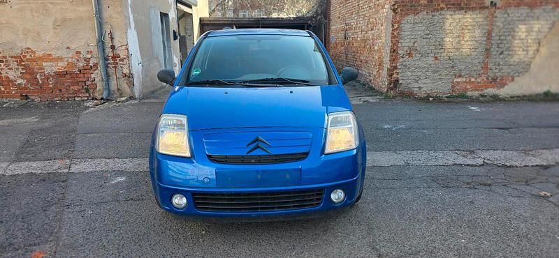 Gebraucht Citroën C2 60 PS (44 kW) 2007 Blau Kleinwagen