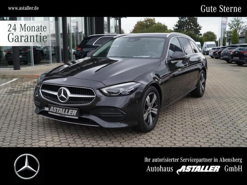 Metalliclack graphitgrau Gebraucht 2023 Mercedes C220 Avantgarde | 34.900 € (Superpreis) - Bild 1/4