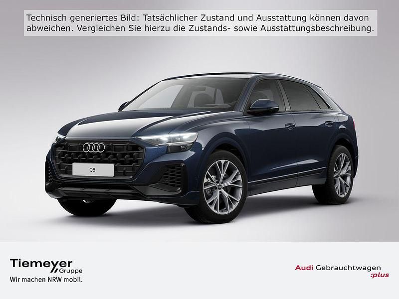 Blau Gebraucht 2025 Audi Q8 S-Line SUV | 74.880 € (Fairer Preis) - Bild 1/4
