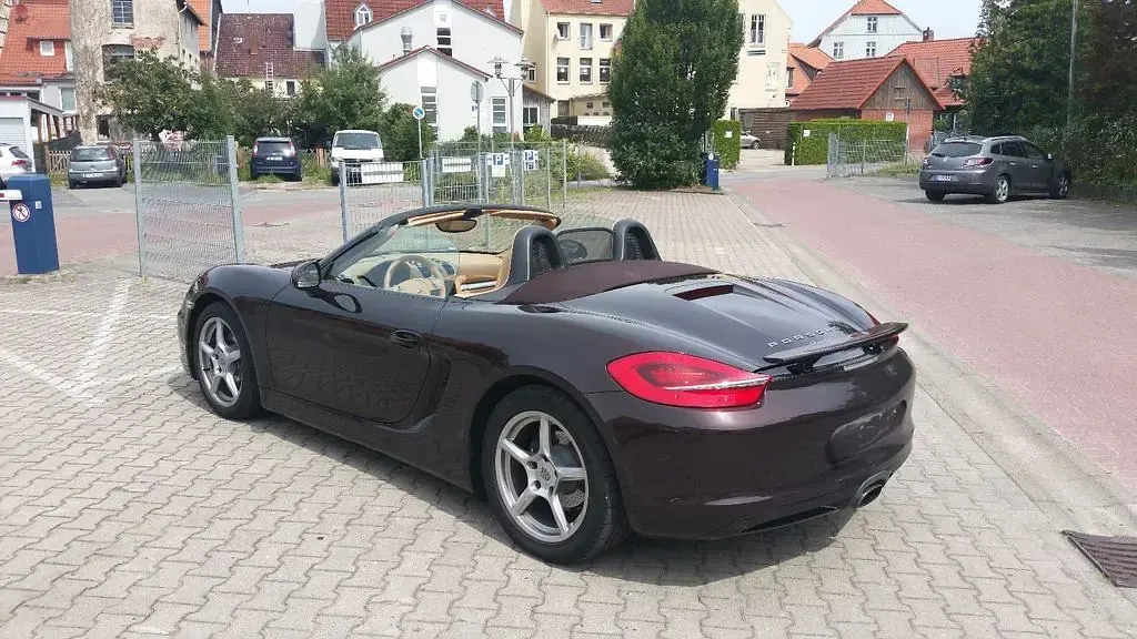 Gebraucht Porsche Boxster 265 PS (194 kW) 2013 Braun Cabrio