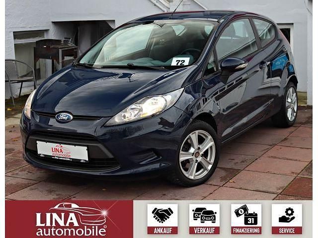Blau Gebraucht 2008 Ford Fiesta Kleinwagen | 1.980 € (Fairer Preis) - Bild 1/4