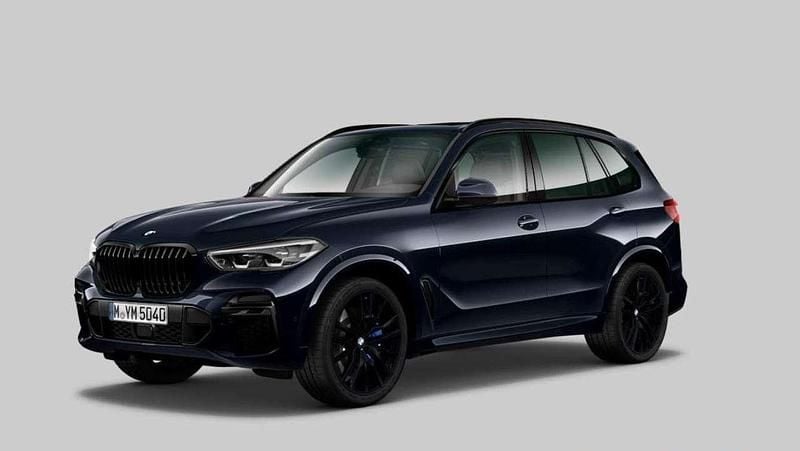 M carbonschwarz metallic Gebraucht 2021 BMW X5 M Sport SUV | 49.949 € (Guter Preis) - Bild 1/4