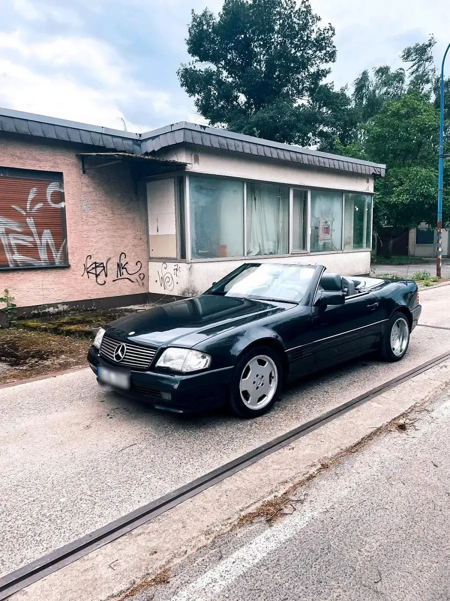 Second-hand Mercedes SL320 231 CP (169 kW) 1993 Negru Cabrio
