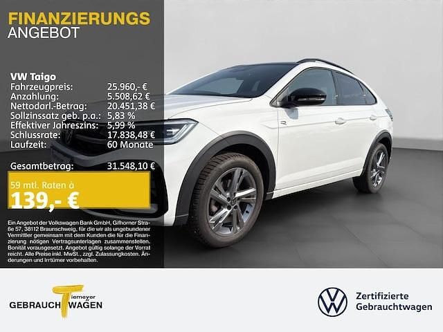 Gebraucht VW Taigo R-line 150 PS (110 kW) 2025 Weiß SUV