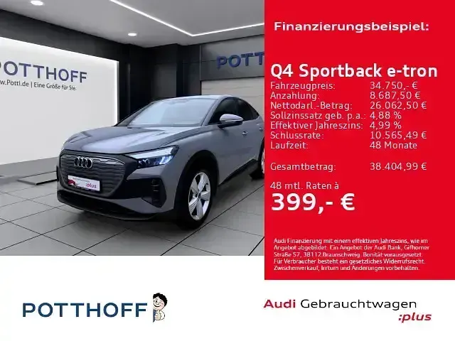 Gebraucht Audi Q4 Sportback e-tron Comfort 150 kW (204 PS) 2023 SUV