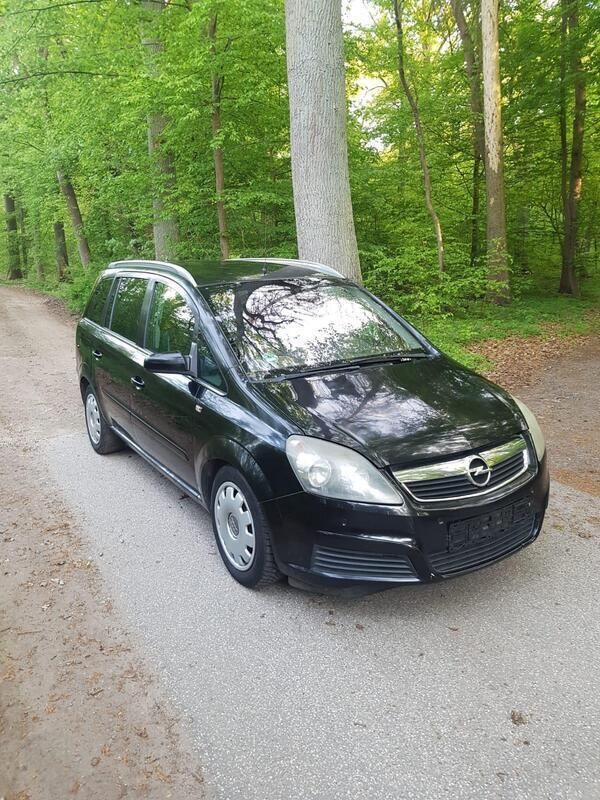 Schwarz Gebraucht 2006 Opel Zafira Van / Kleinbus | 1.049 € (Guter Preis) - Bild 1/4