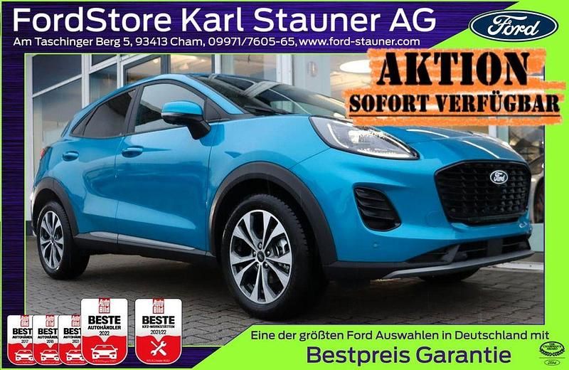 Blau Neu 2025 Ford Puma Titanium SUV | 25.680 € - Bild 1/4