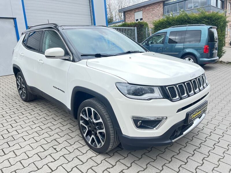 White clear coat Gebraucht 2020 Jeep Compass Limited SUV | 19.490 € (Fairer Preis) - Bild 1/4
