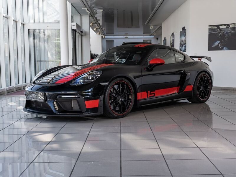 Schwarz Gebraucht 2020 Porsche Cayman GT4 Coupé | 160.412 € - Bild 1/4
