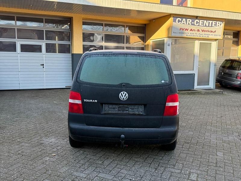Gebraucht VW Touran 102 PS (75 kW) 2004 Schwarz Van / Kleinbus