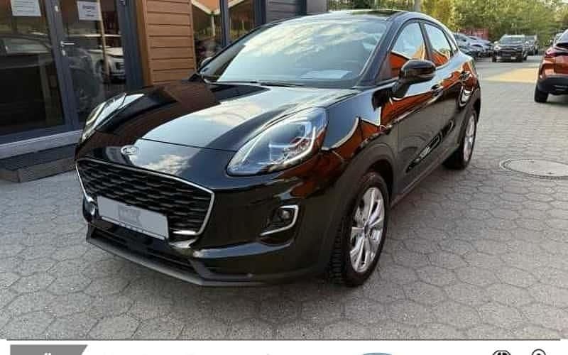 Schwarz Gebraucht 2021 Ford Puma Gen-E Cool & Connect SUV | 16.910 € (Superpreis) - Bild 1/4
