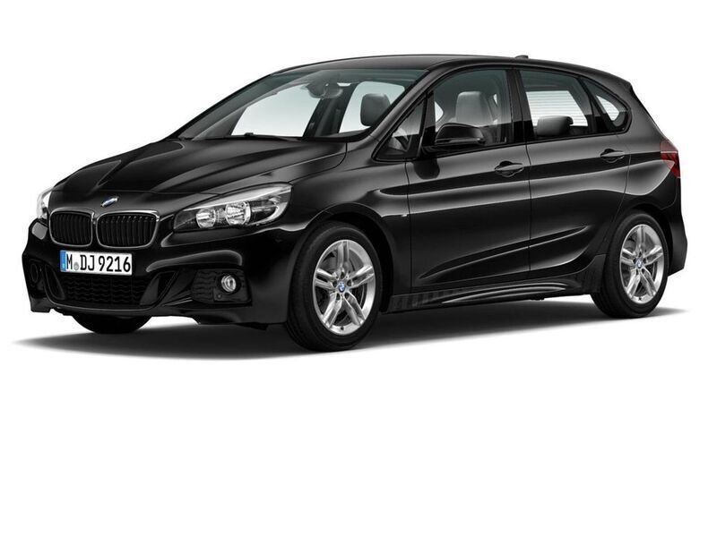 Schwarz Gebraucht 2017 BMW 218 Active Tourer M Sport Van / Kleinbus | 17.689 € (Fairer Preis) - Bild 1/4