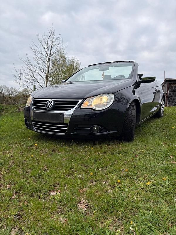 Gebraucht VW Eos 140 PS (102 kW) 2009 Schwarz Cabrio