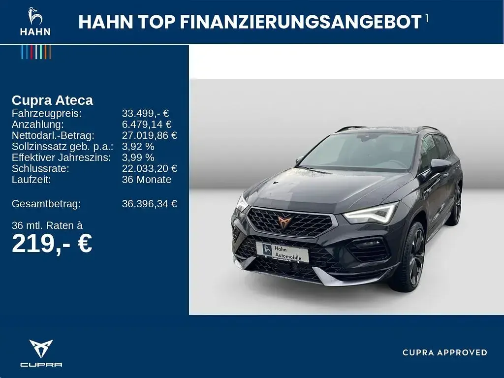 Usata Cupra Ateca 190 CV (139 kW) 2025 Nero SUV