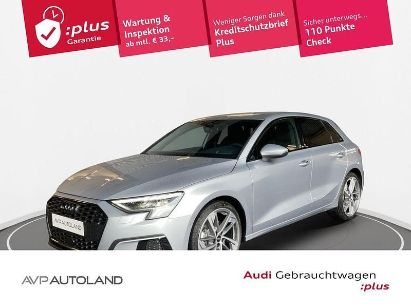 Silber Gebraucht 2023 Audi A3 S-Line Limousine | 33.220 € (Teuer) - Bild 1/4