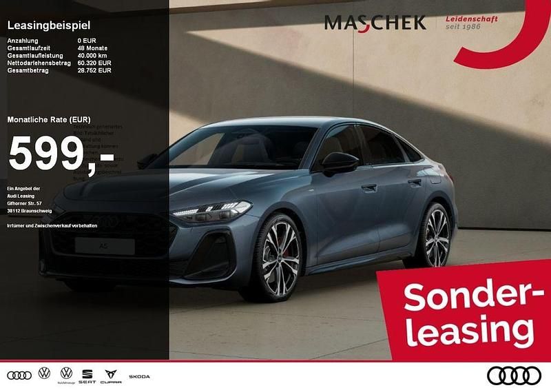 Gebraucht Audi A5 S-Line 367 PS (269 kW) 2025 Horizontblau metallic Limousine