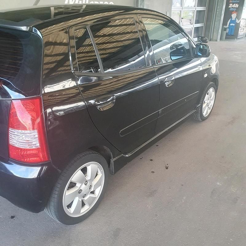 Gebraucht Kia Picanto 2007 Schwarz Kleinwagen