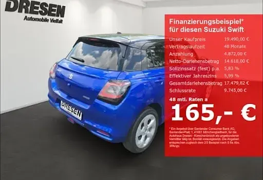 Neu Suzuki Swift Comfort 81 PS (59 kW) 2026 Blau Kleinwagen