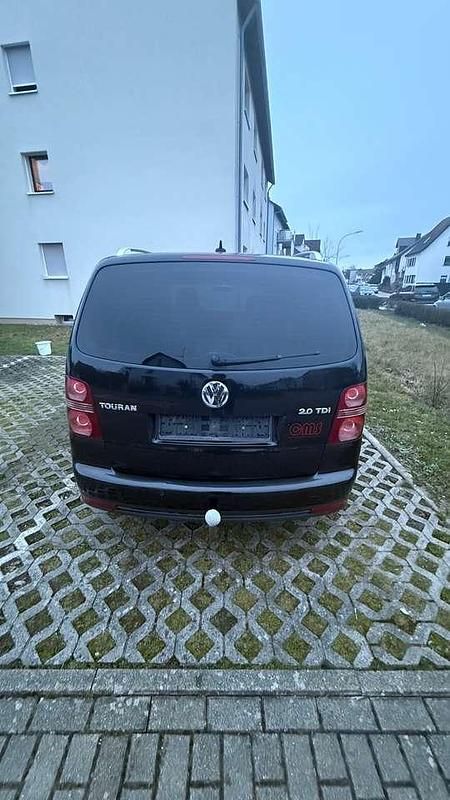 Gebraucht VW Touran Highline 140 PS (102 kW) 2007 Schwarz Van / Kleinbus