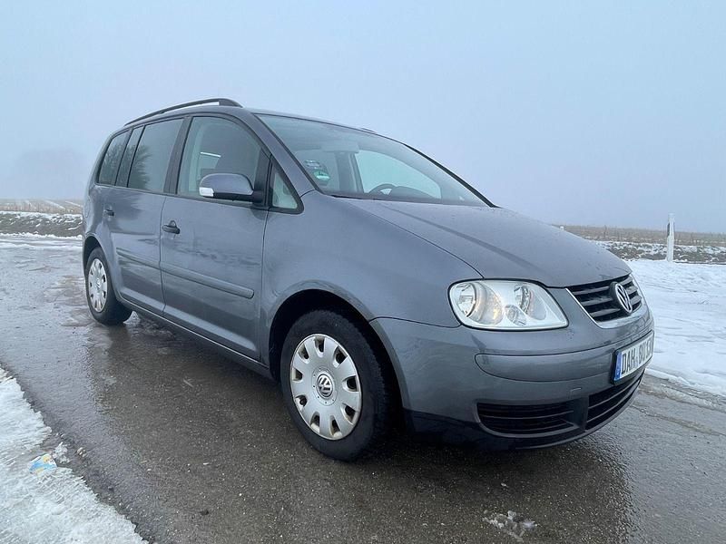 Gebraucht VW Touran Conceptline 105 PS (77 kW) 2006 Grau Van / Kleinbus