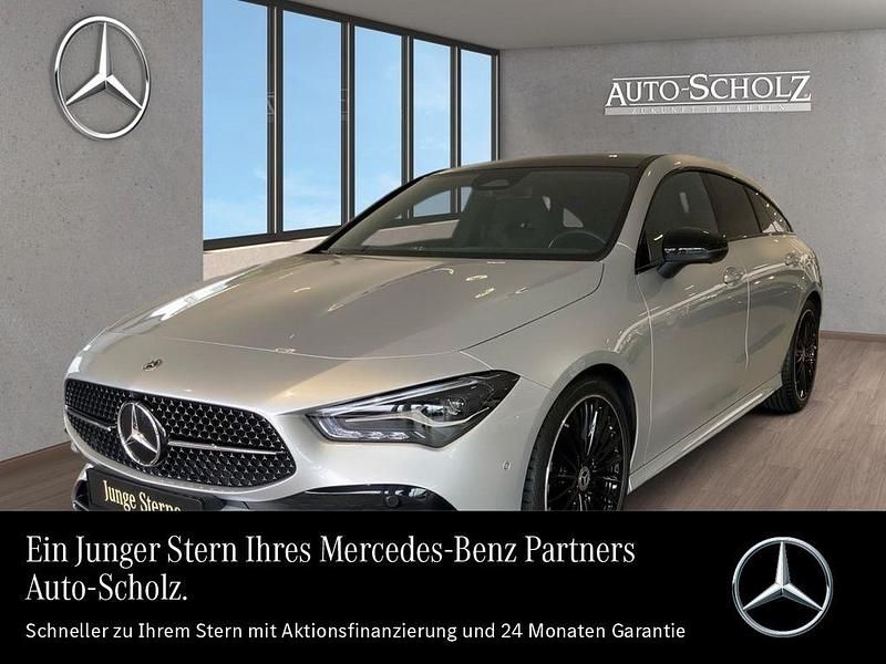 Silber Gebraucht 2024 Mercedes CLA200 Shooting Brake AMG Kombi | 33.864 € (Etwas zu teuer) - Bild 1/4