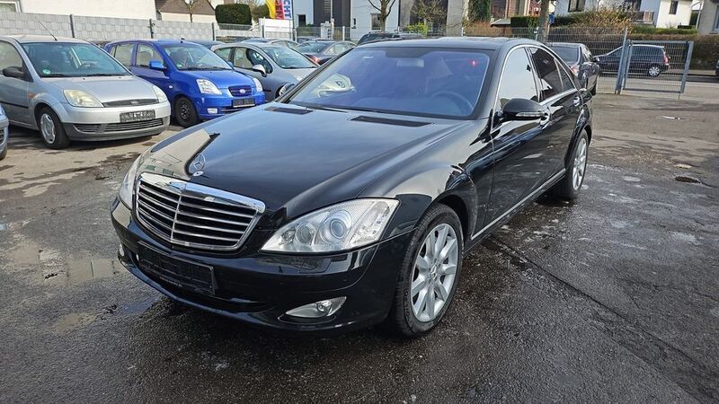 Schwarz Gebraucht 2008 Mercedes S420 Limousine | 7.999 € (Superpreis) - Bild 1/4