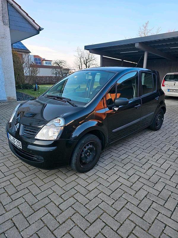 Schwarz Gebraucht 2007 Renault Modus Van / Kleinbus | 2.590 € - Bild 1/4
