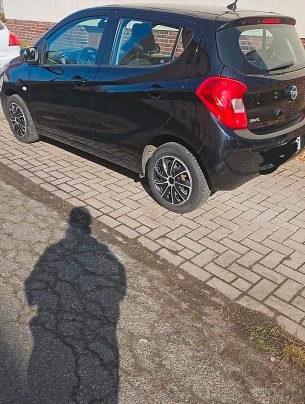 Gebraucht Opel Karl 75 PS (55 kW) 2018 Schwarz Kleinwagen