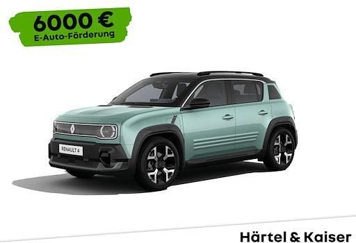 Neu Renault 4 E-Tech Komfort 110 kW (150 PS) 2026 Grün SUV