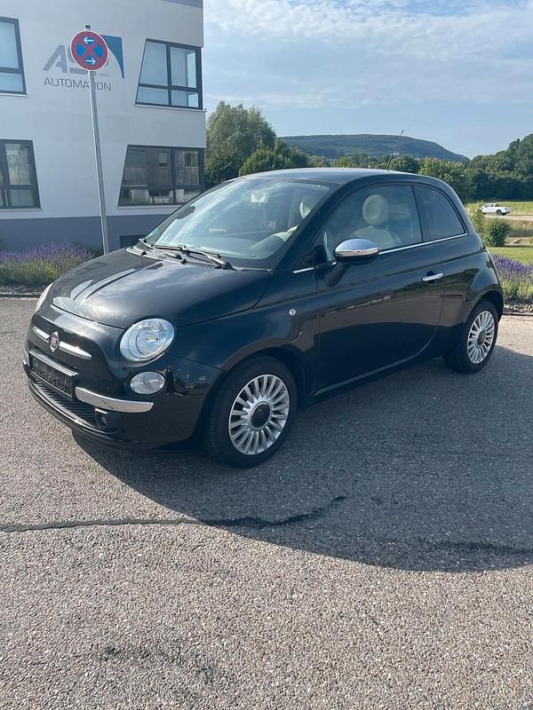 Schwarz Gebraucht 2007 Fiat 500 Lounge Kleinwagen | 4.350 € (Etwas zu teuer) - Bild 1/4