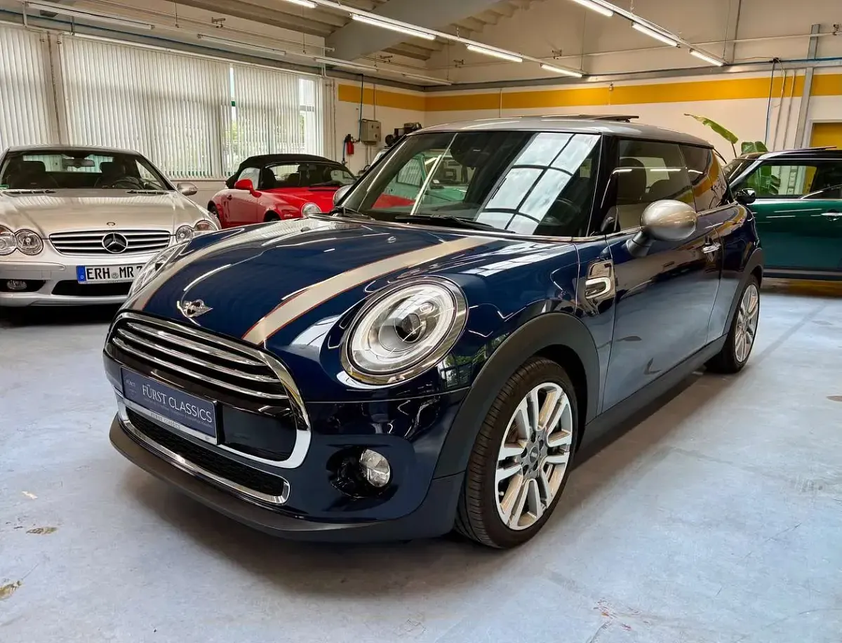Usata Mini Cooper Chili 136 CV (100 kW) 2018 Blu Utilitaria