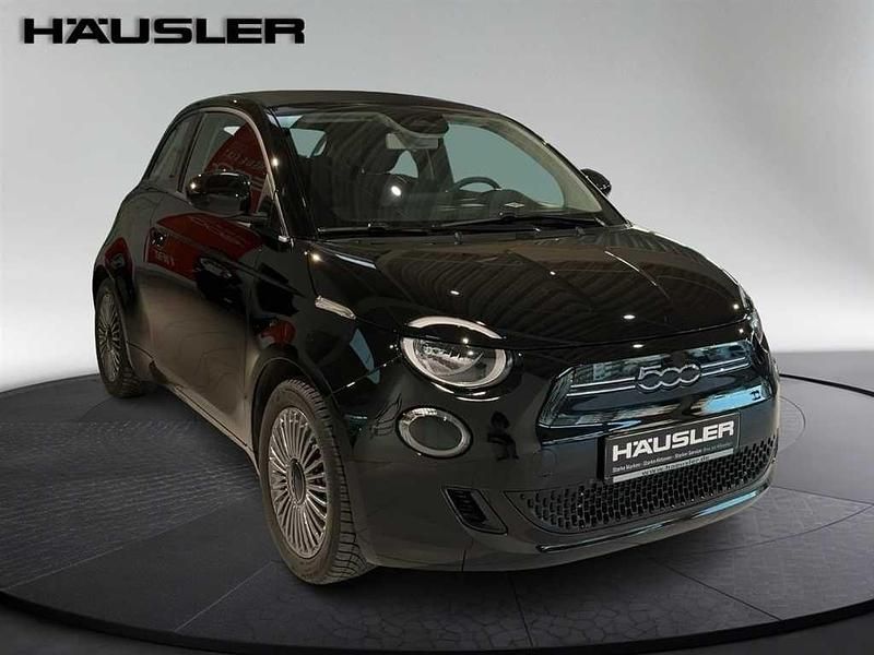 Gebraucht Fiat 500e 86 kW (118 PS) 2022 Onyx schwarz Cabrio