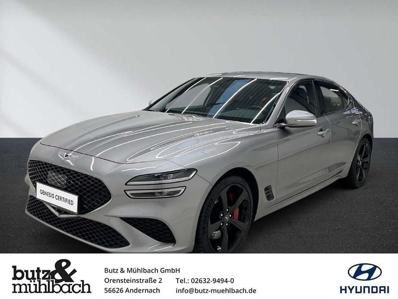 Grau Gebraucht 2022 Genesis G70 Sport Limousine | 30.980 € (Guter Preis) - Bild 1/3