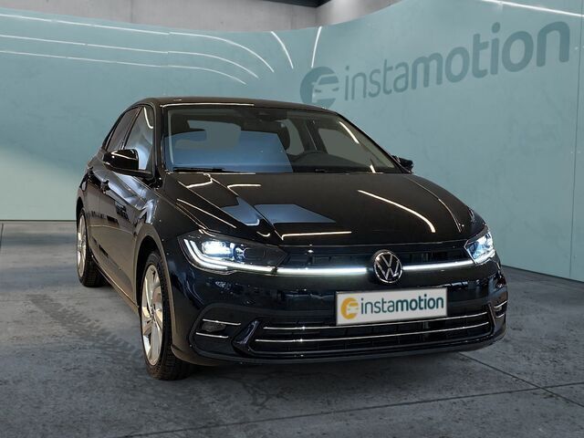 Gebraucht VW Polo Style 95 PS (69 kW) 2024 Schwarz Kleinwagen