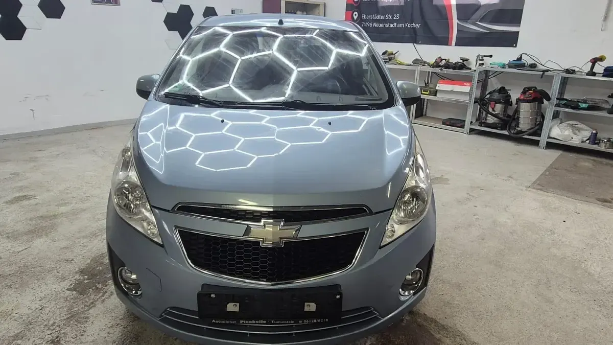 Gebraucht Chevrolet Spark LS 68 PS (50 kW) 2012 Blau Kleinwagen