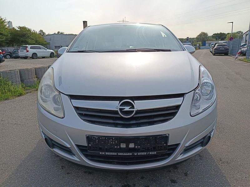 Gebraucht Opel Corsa Basis 80 PS (58 kW) 2007 Silber Kleinwagen