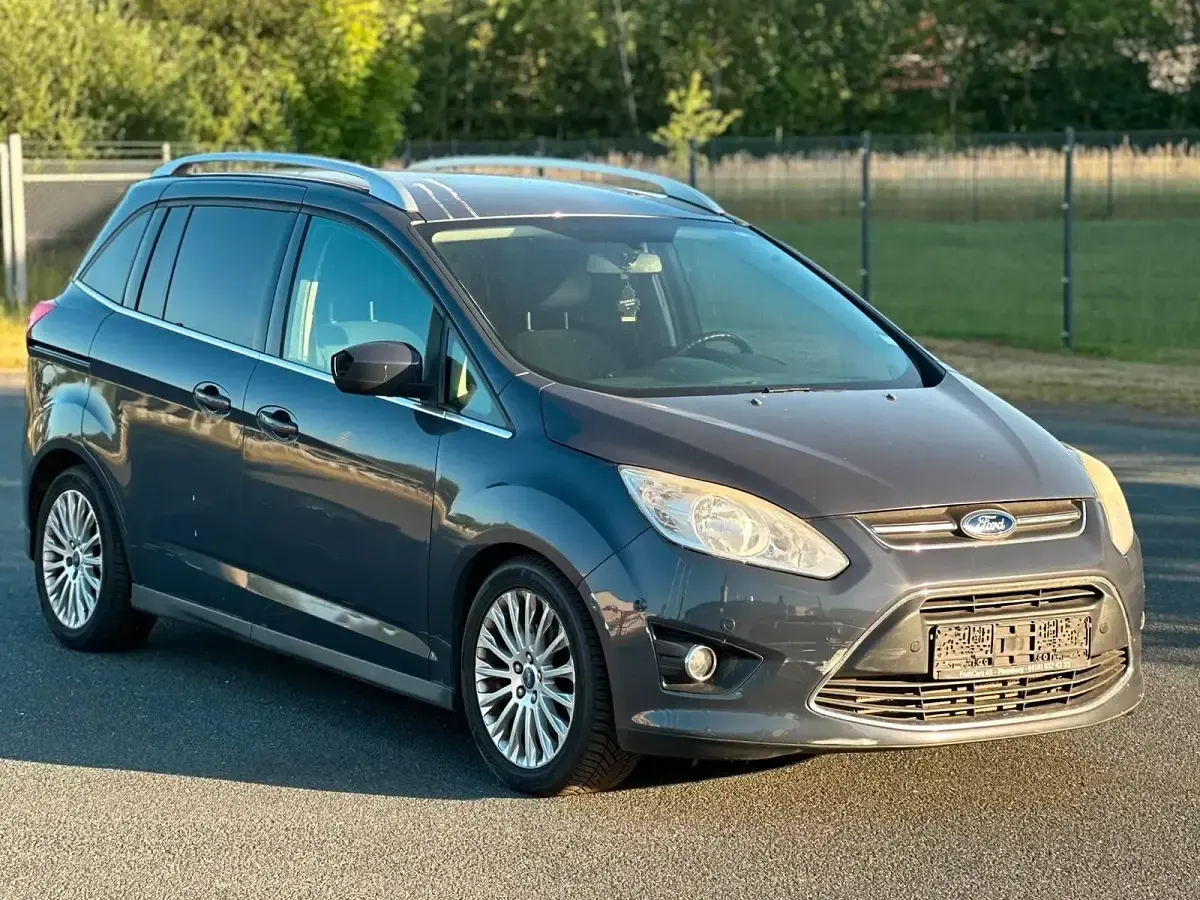 Gebraucht Ford Grand C-Max 150 PS (110 kW) 2012 Grau Van / Kleinbus