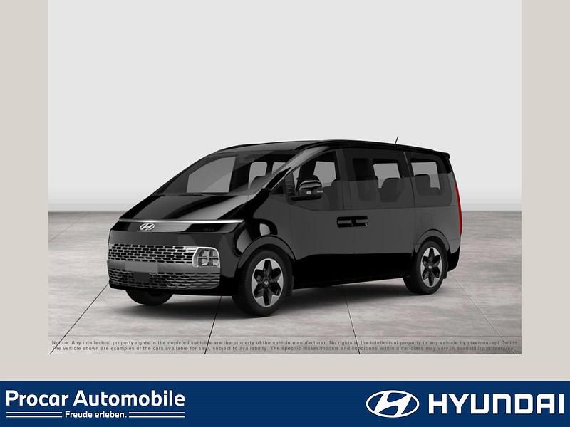 Schwarz Neu 2025 Hyundai Staria Signature Van | 53.880 € - Bild 1/4