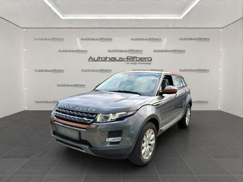 Grau Gebraucht 2014 Land Rover Range Rover evoque Pure SUV | 12.890 € (Superpreis) - Bild 1/4