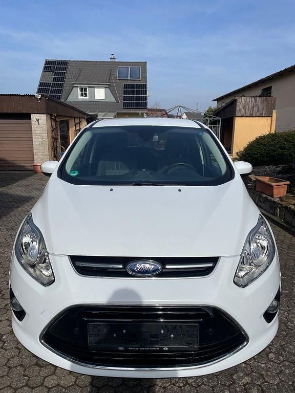 Gebraucht Ford C-MAX Titanium 125 PS (91 kW) 2013 Weiß Van / Kleinbus